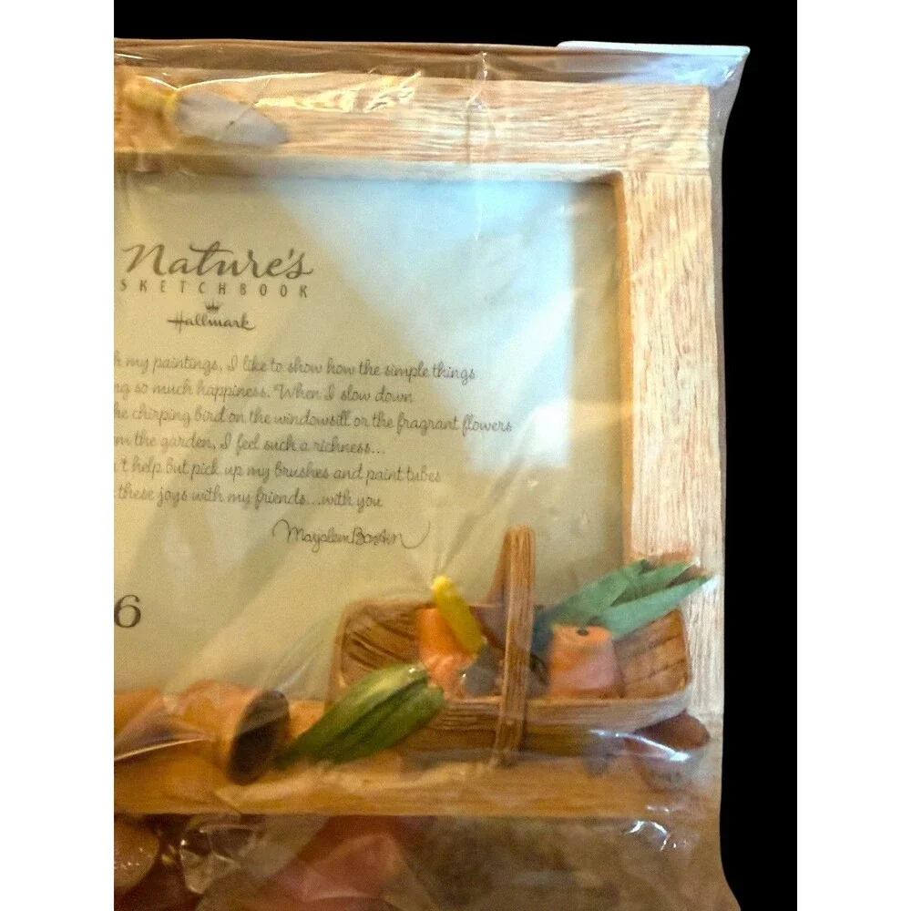 Hallmark Marjolein Bastin Picture Frame Gardening Planting Theme New In Package